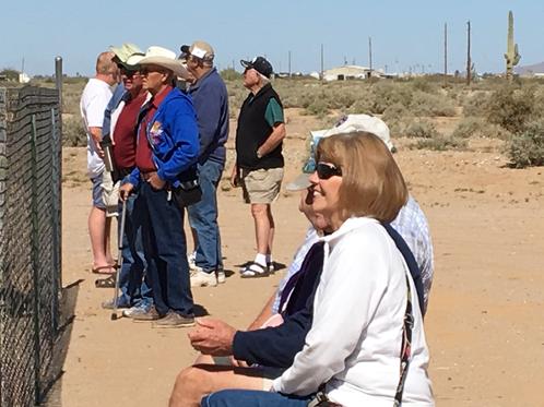 People Form Around The Community Watch The Flying At The Air Show On March 12, 2016