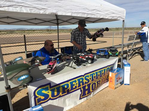 Superstition Hobby Displayed Airplanes, Cars and Helicopters
